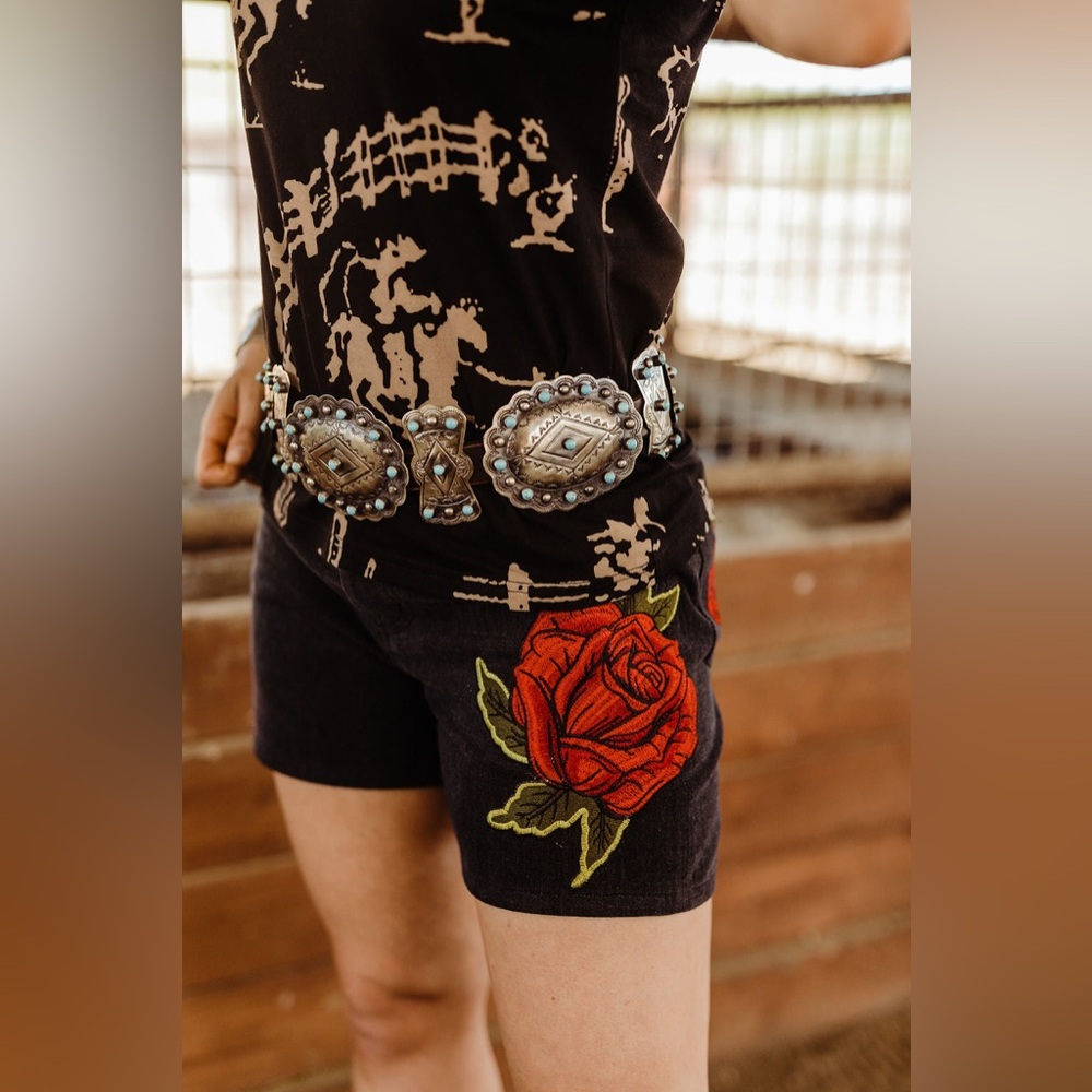 Rodeo Quincy RYDER ROSE SHORTS